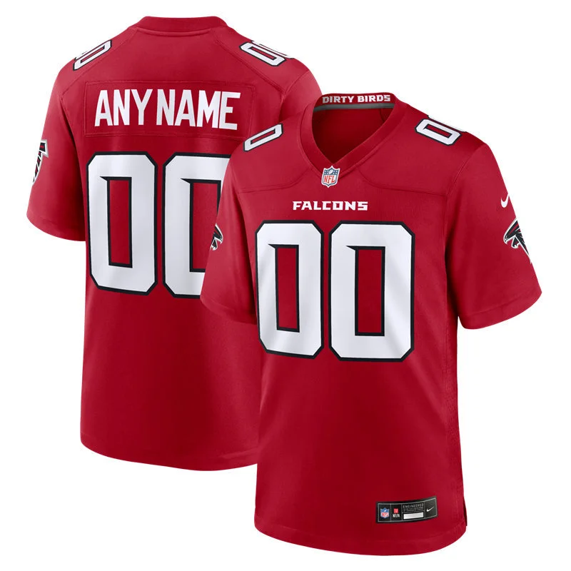 Atlanta Falcons Custom Nike 2026 Red Alternate Vapor F.U.S.E. Limited Jersey