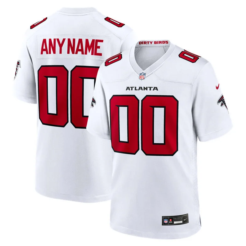Atlanta Falcons Custom Nike 2026 White Vapor F.U.S.E. Limited Jersey