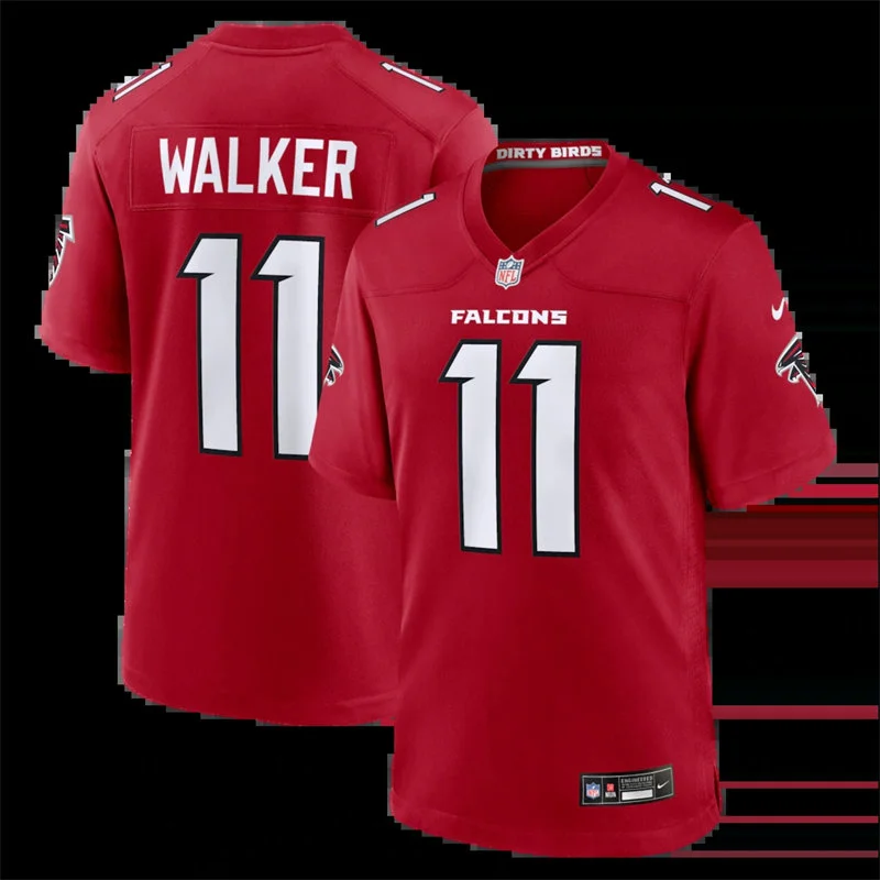 Men's Atlanta Falcons #11 Jalon Walker Nike 2026 Red Alternate Vapor F.U.S.E. Limited Jersey