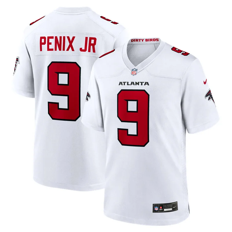 Men's Atlanta Falcons #9 Michael Penix Jr. Nike 2026 White Vapor F.U.S.E. Limited Jersey