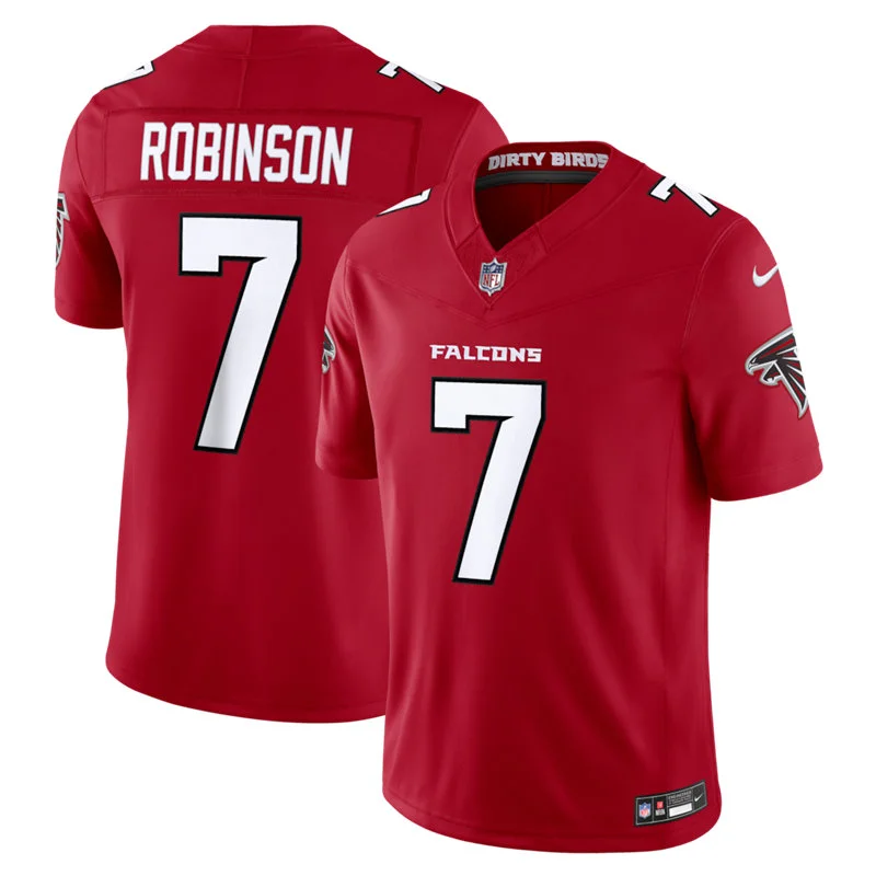 Men's Atlanta Falcons #7 Bijan Robinson Nike 2026 Red Alternate Vapor F.U.S.E. Limited Jersey