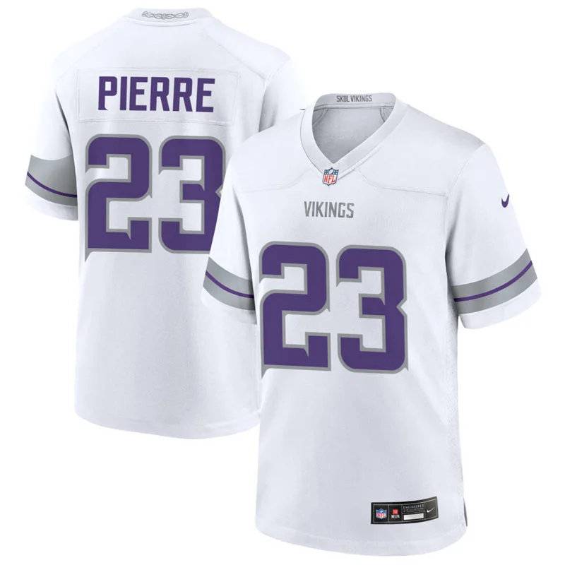 Men's Minnesota Vikings #23 James Pierre Nike White Alternate Vapor F.U.S.E. Winter Warrior Limited Jersey
