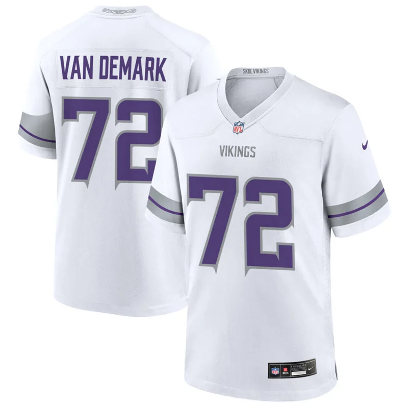 Men's Minnesota Vikings #72 Ryan Van Demark Nike White Alternate Vapor F.U.S.E. Winter Warrior Limited Jersey