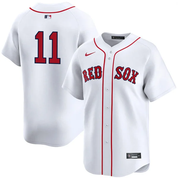 Mens Boston Red Sox #11 Marcelo Mayer Nike White Home Limted Jersey