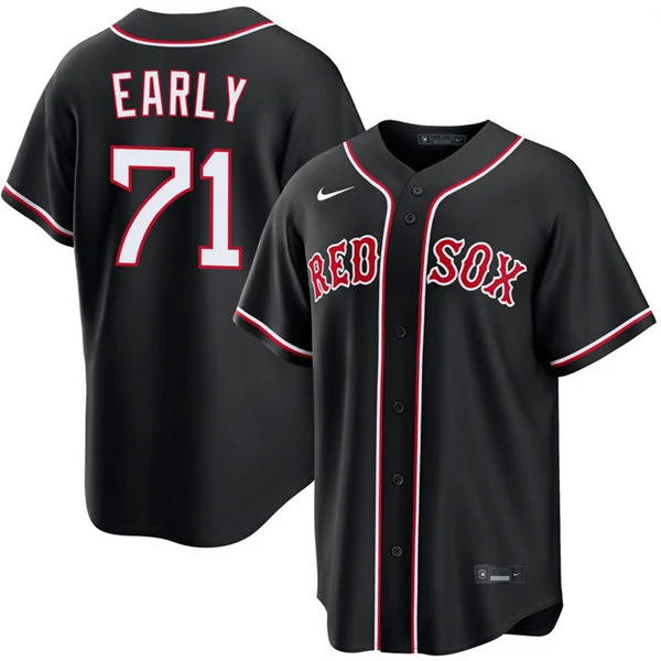 Mens Boston Red Sox #71 Connelly Early Nike 2026 Blackout Fashion Limited Jersey