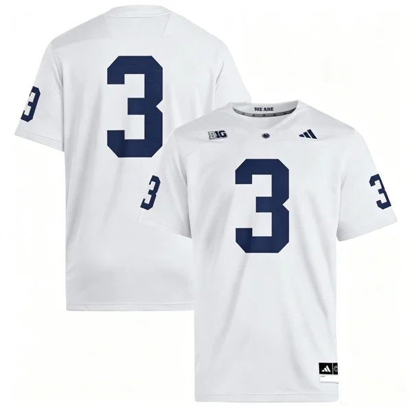 Penn State Nittany Lions #3 Rocco Becht 2026 Adidas White Football Game Jersey Penn State Nittany Lions #3 Rocco Becht 2026 Adidas White Football Game Jersey