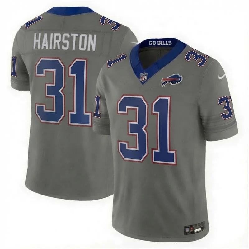 Youth Buffalo Bills #31 Maxwell Hairston  Nike Gray Nickel City Limited Jersey