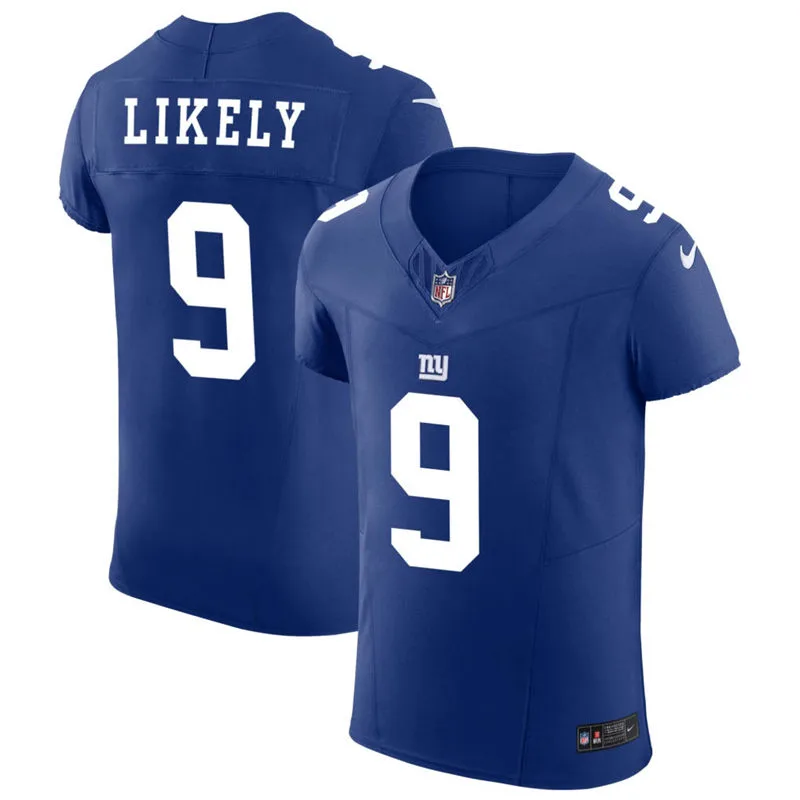 Men's New York Giants #9 Isaiah Likely Nike Royal Vapor F.U.S.E. Limited Jersey