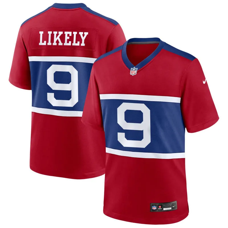 Men's New York Giants #9 Isaiah Likely Nike Century Red Alternate Vapor F.U.S.E. Limited Jersey
