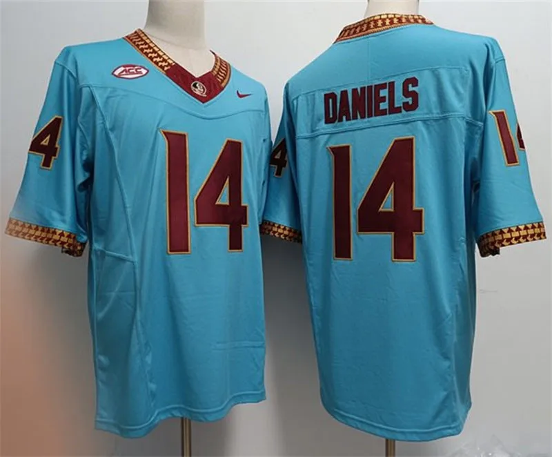 Florida State Seminoles #14 Ashton Daniels 2026 Blue Football Game Jersey