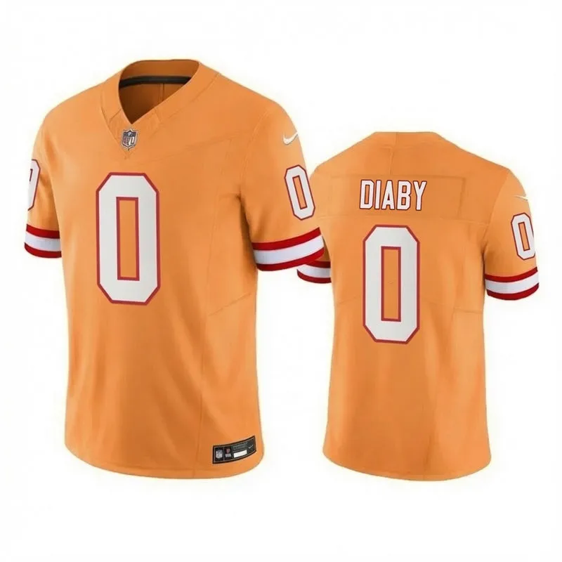 Mens Tampa Bay Buccaneers #0 YaYa Diaby Nike Orange Retro Vapor F.U.S.E. Limited Jersey
