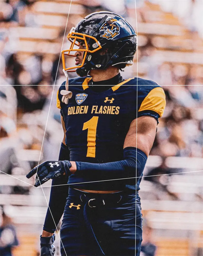 Kent State Golden Flashes #8 Da'Realyst Clark Navy College football Game Jersey
