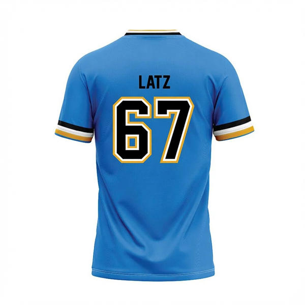 Kent State Golden Flashes #67 Jacob Latz Blue Pullover Baseball Limited Jersey