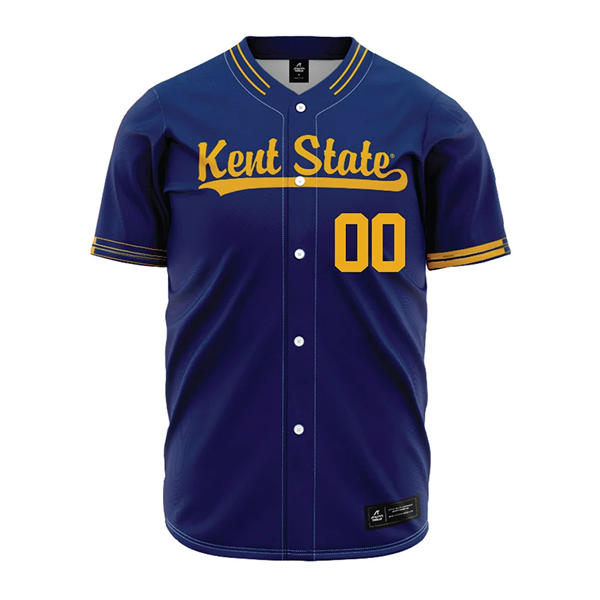 Kent State Golden Flashes Custom Navy Baseball Limited Jersey