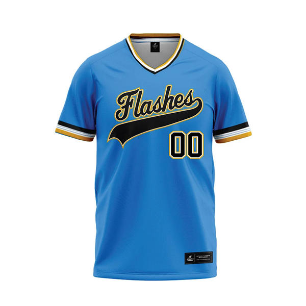 Kent State Golden Flashes Custom Yellow Pinstripe Baseball Limited Jersey