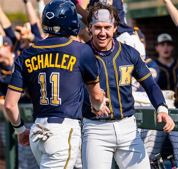 Kent State Golden Flashes Custom Home Navy Baseball Game Jersey