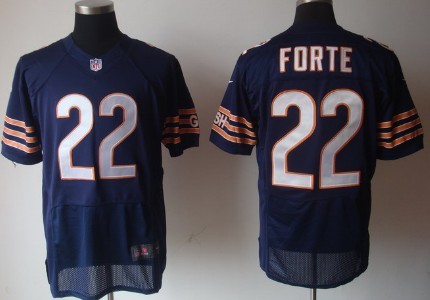 Nike Chicago Bears #22 Matt Forte Blue Elite Style Jersey