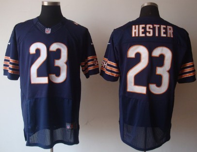 Men's Chicago Bears Retired Player #23 Devin Hester Blue Nik Elite Style Jersey