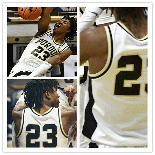 Men's Purdue Boilermakers #23 Jaden Ivey Nike White Retro Basketball Jersey