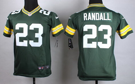 Youth Green Bay Packers #23 Damarious Randall Nike Green Game Jersey