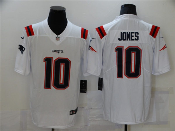 Mens New England Patriots #10 Mac Jones White Nike Legend Player Limited Jersey