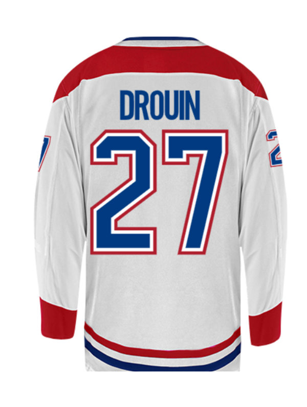 Men's Montreal Canadiens #27 Jonathan Drouin adidas White Hockey Jersey