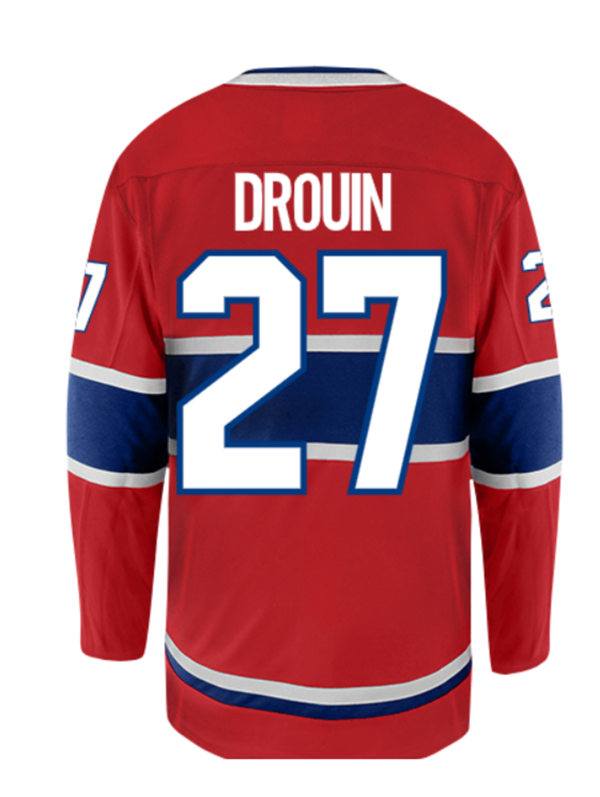 Men's Montreal Canadiens #27 Jonathan Drouin adidas Red Hockey Jersey