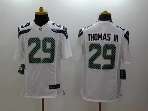Kid's Seattle Seahawks Nike Game Jersey #29 Earl Thomas III White