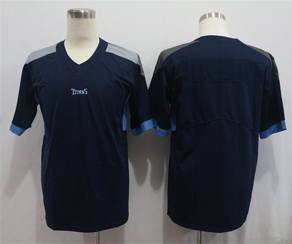 Men's Tennessee Titans Blank Nike Navy Vapor Untouchable Limited Jersey