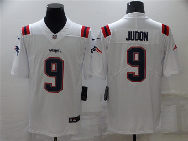 Mens New England Patriots #9 Matthew Judon Nike White 2023 F.U.S.E. Vapor Limited Jersey