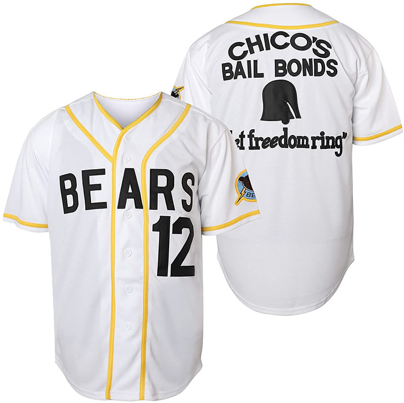 Mens #12 Tanner Boyle The Bad News Bears Film Chico's Bail Bonds 