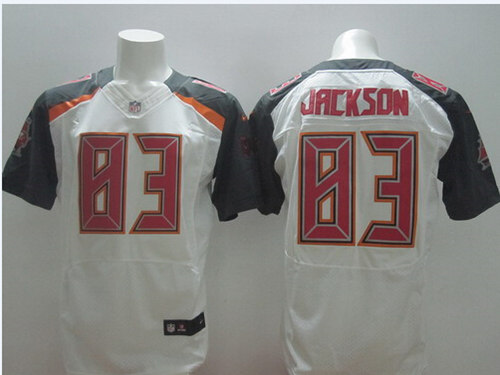 Men's Tampa Bay Buccaneers #83 Vincent Jackson 2014 White Nik Elite Jersey