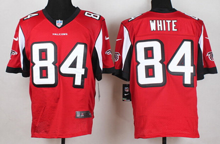 Men's Nike Elite Jersey  Atlanta Falcons #84 Roddy White  Red
