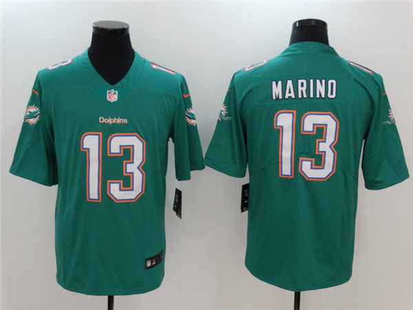 Men's Miami Dolphins #13 Dan Marino Nike Aqua Vapor Limited Jersey