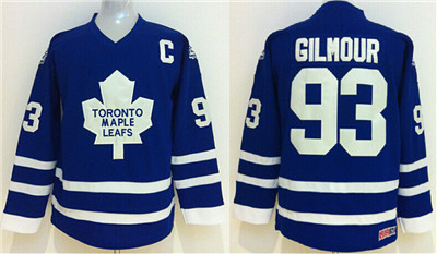 Men's Toronto Maple Leafs #93 Doug Gilmour Blue CCM Jersey