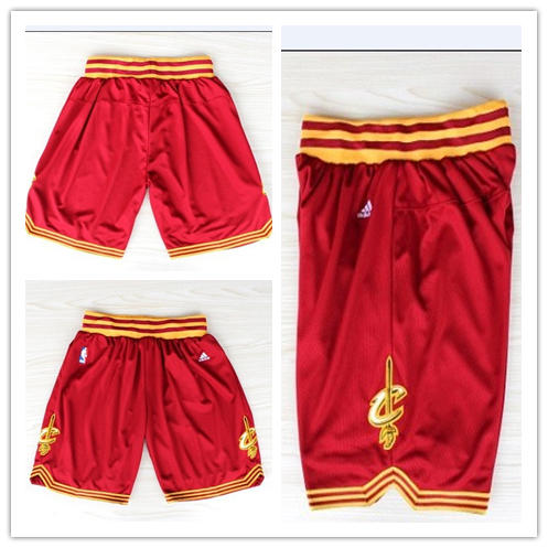 Adidas Cleveland Cavaliers Red Shorts