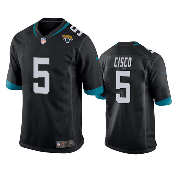 Youth Jacksonville Jaguars #5 Andre Cisco Nike Black Limited Jersey