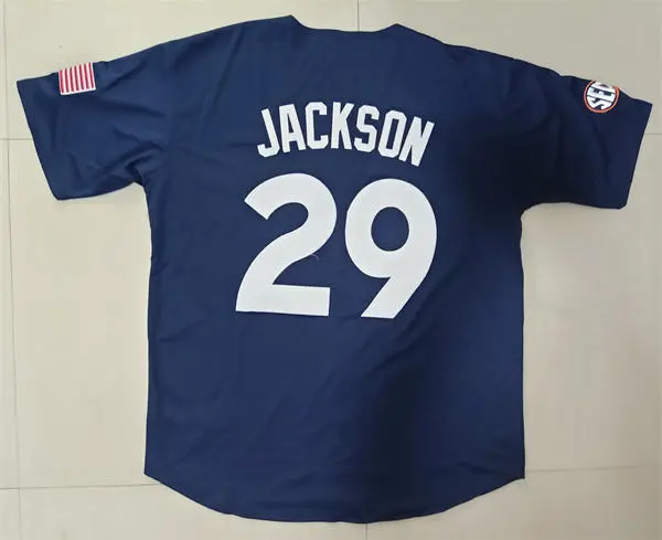 Auburn Tigers #29 Bo Jackson 2025 Navy Baseball Game Jersey Auburn Tigers #29 Bo Jackson 2025 Navy Baseball Game Jersey