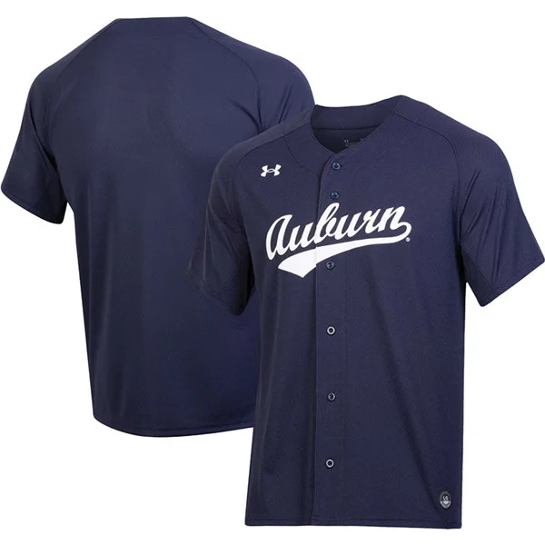 Auburn Tigers Blank 2025 Navy Baseball Team Jersey