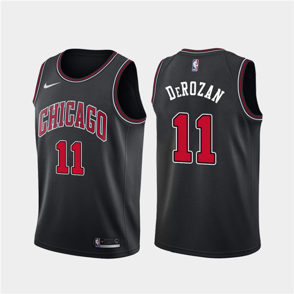 Mens Chicago Bulls 11 DeMar DeRozan Diamond Nike White Association Edition Jersey