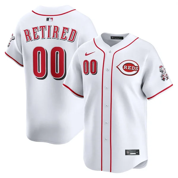 Cincinnati Reds Custom Nike White Home Limited Jersey 