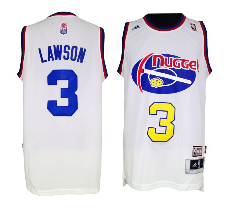 Denver Nuggets #3 Ty Lawson ABA Hardwood Classic Swingman Jersey