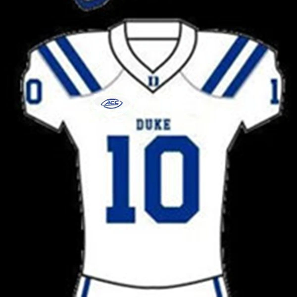 Duke Blue Devils #10 Darian Mensah 2025 White College Football Game Jersey
