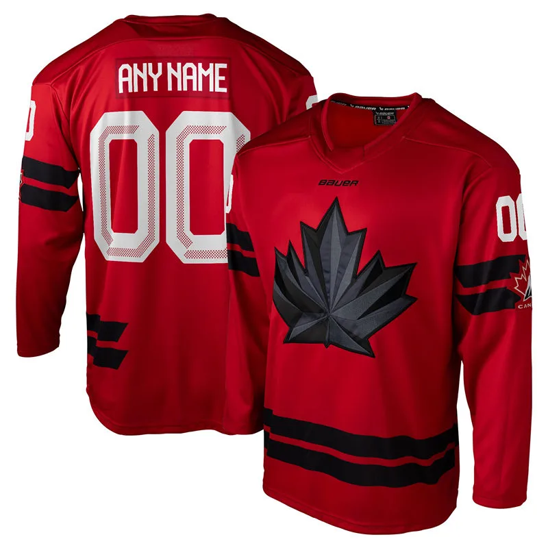 Hockey Canada 2026 Olympic Custom Jersey Red