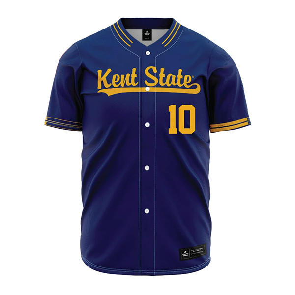 Kent State Golden Flashes #10 Eric Lauer Navy Baseball Limited Jersey Kent State Golden Flashes #10 Eric Lauer Navy Baseball Limited Jersey