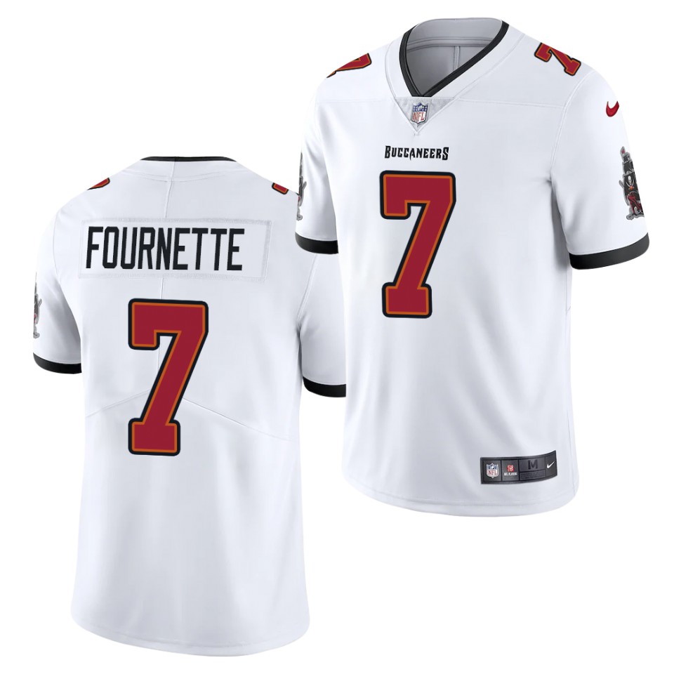 Men's Tampa Bay Buccaneers #7 Leonard Fournette Nike White Game Football Jersey