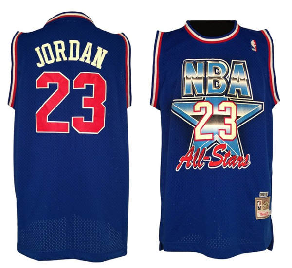 Mitchell&Ness Michael Jordan 1991-92 All Star Jersey Blue