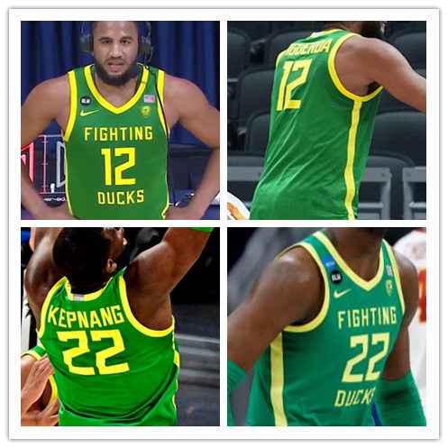 Mens Youth Oregon Ducks Custom Nike Green 2022-23 College Basketball Game Jersey