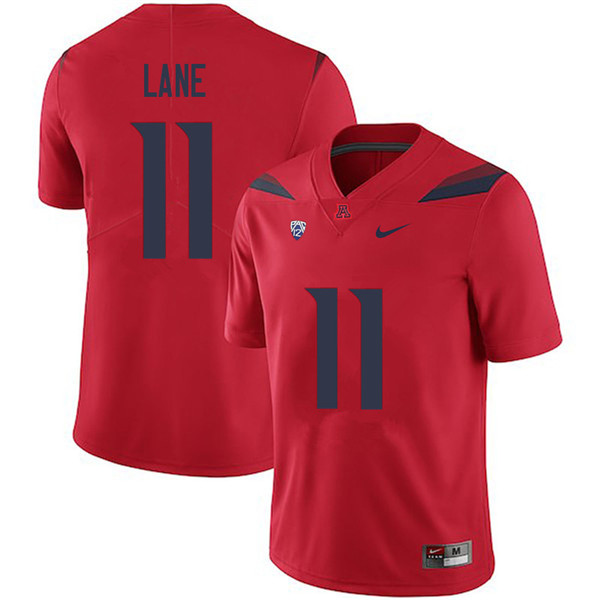 Mens Arizona Wildcats #11 K'Hari Lane Nike Red College Football Jersey
