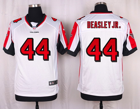 Men's Atlanta Falcons #44 Vic Beasley Jr. Nike White Elite Jersey